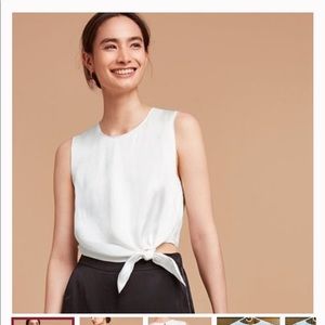 Wilfred Silk Tie Top